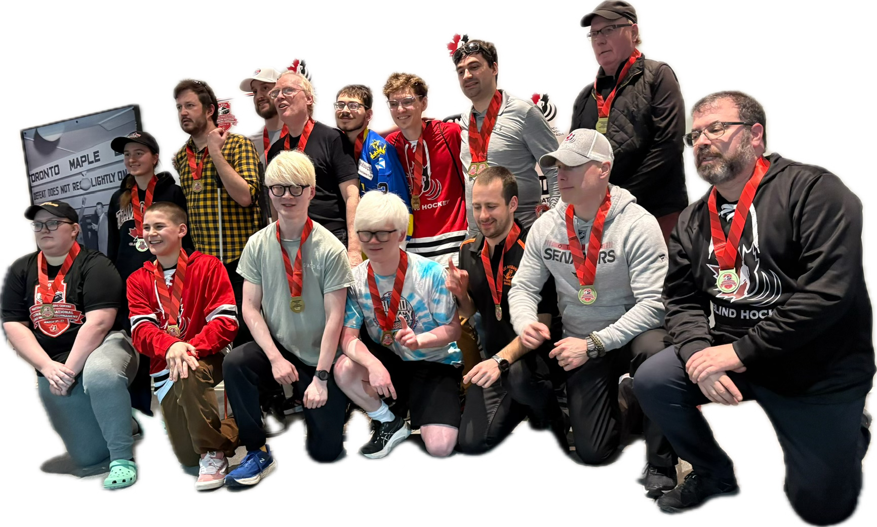 2025 open division Gold Medal Senators Team